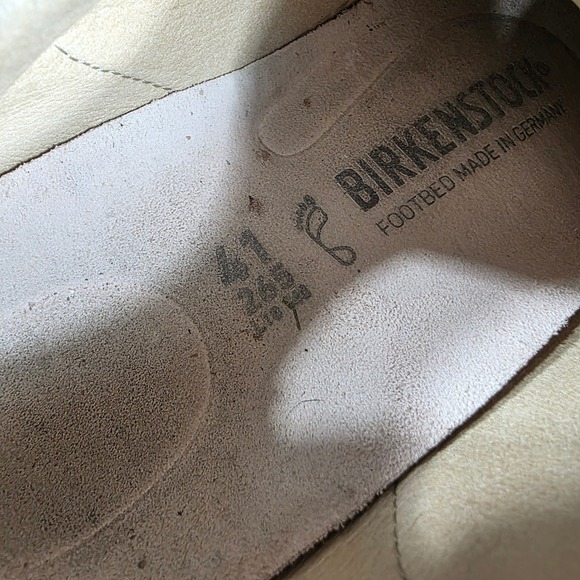 Birkenstock 1774 Blue Suede Low Top Sneakers Women Size 41 - Picture 8 of 8